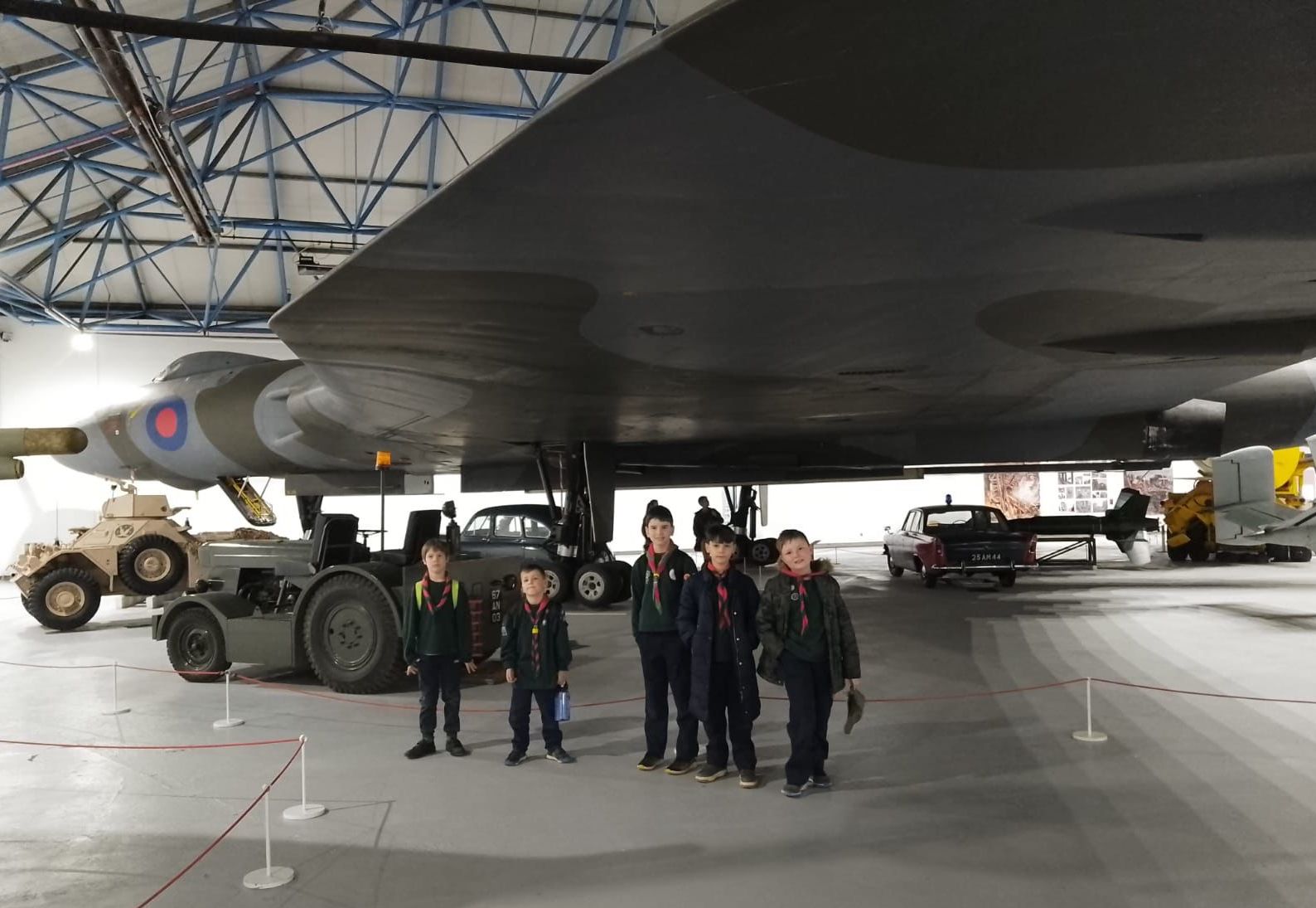 Visiting the RAF Museum – Cubs – February 2024